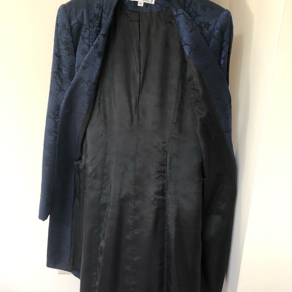 Sheath Jaguard Dress with matching long jacket - Picture 6 of 8